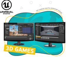 Unreal Engine 4. Игровой движок - Школа программирования для детей, компьютерные курсы для школьников, начинающих и подростков - KIBERone г. Новочебоксарск
