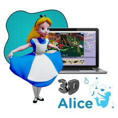 Alice 3d - КИБЕРшкола программирования для детей, компьютерные курсы для школьников, начинающих и подростков - KIBERone г. Новочебоксарск