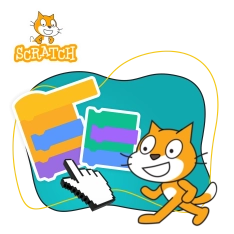 Scratch. Продвинутый уровень – создаём игры, как маленькие разработчики! - КИБЕРшкола программирования для детей, компьютерные курсы для школьников, начинающих и подростков - KIBERone г. Новочебоксарск