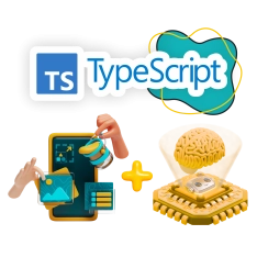 TypeScript + AI: создаём умные веб-приложения - КИБЕРшкола программирования для детей, компьютерные курсы для школьников, начинающих и подростков - KIBERone г. Новочебоксарск