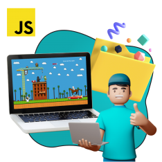 Программирование на JavaScript. Учимся создавать игры! - КИБЕРшкола программирования для детей, компьютерные курсы для школьников, начинающих и подростков - KIBERone г. Новочебоксарск