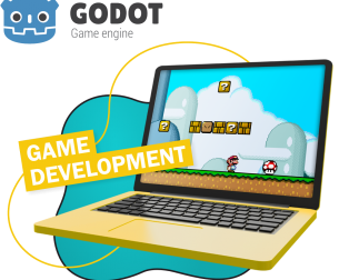 Godot.  Основа создания легендарных игр - КИБЕРшкола программирования для детей, компьютерные курсы для школьников, начинающих и подростков - KIBERone г. Новочебоксарск